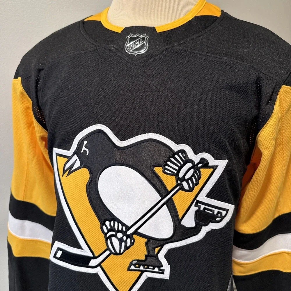 Pittsburgh Penguins Adidas Jersey Climalite Hockey Black Size 46‎ NEW Black NHL